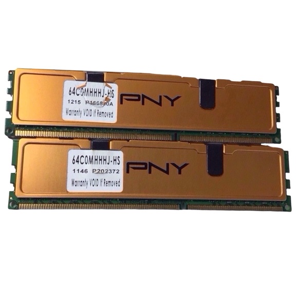 PNY 64COMHHHJ-HS DDR3-1333 Desktop Memory RAM x2 - Picture 1 of 2